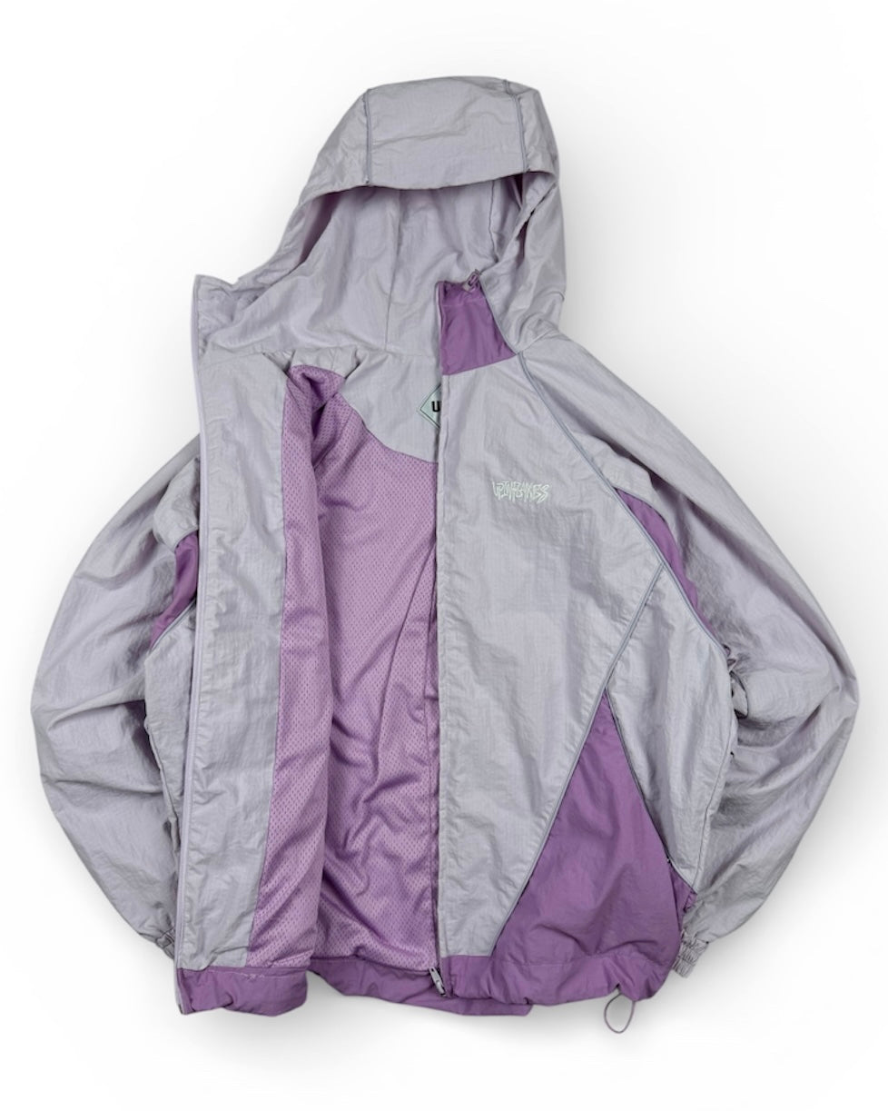 Up in Flames Shell Track Jacket Lilac (Small)