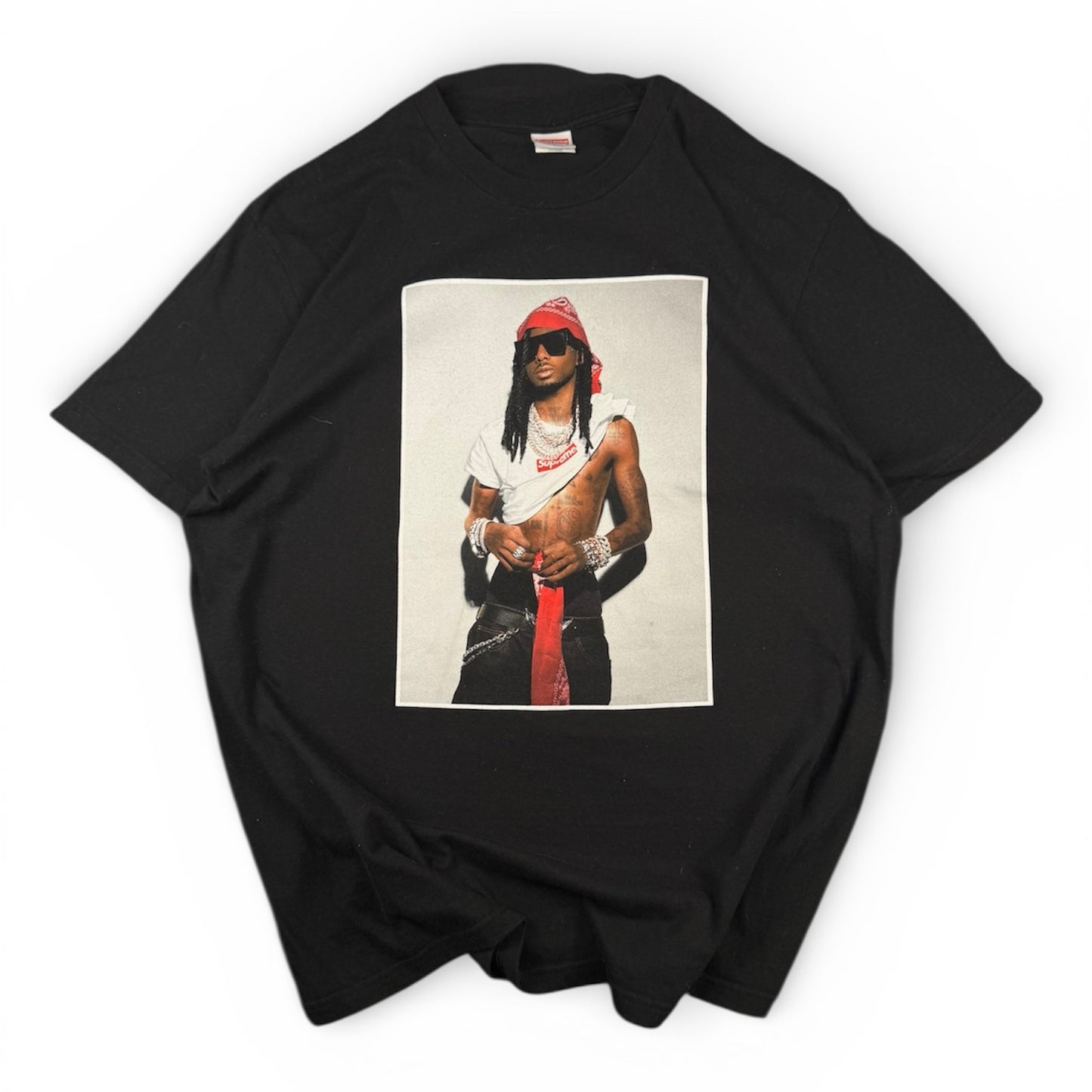 Supreme Playboi Carti T-Shirt Black (Large)