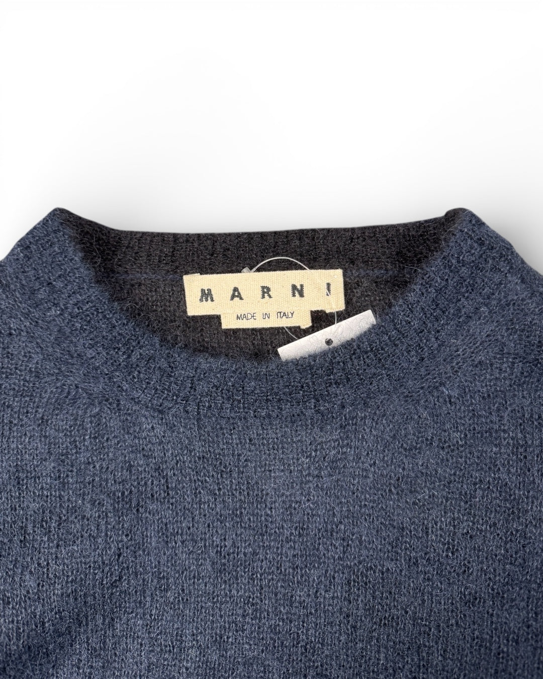 Marni Mohair Blue Navy Sweater (Medium)