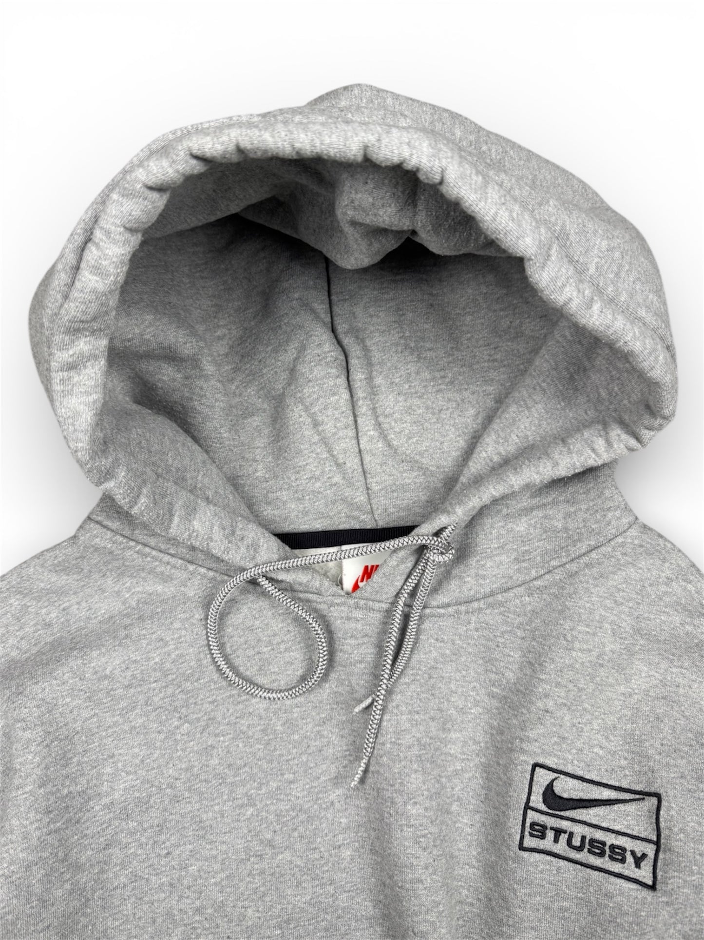 Nike Stussy Fleece Hoodie Grey 1st season (Large)