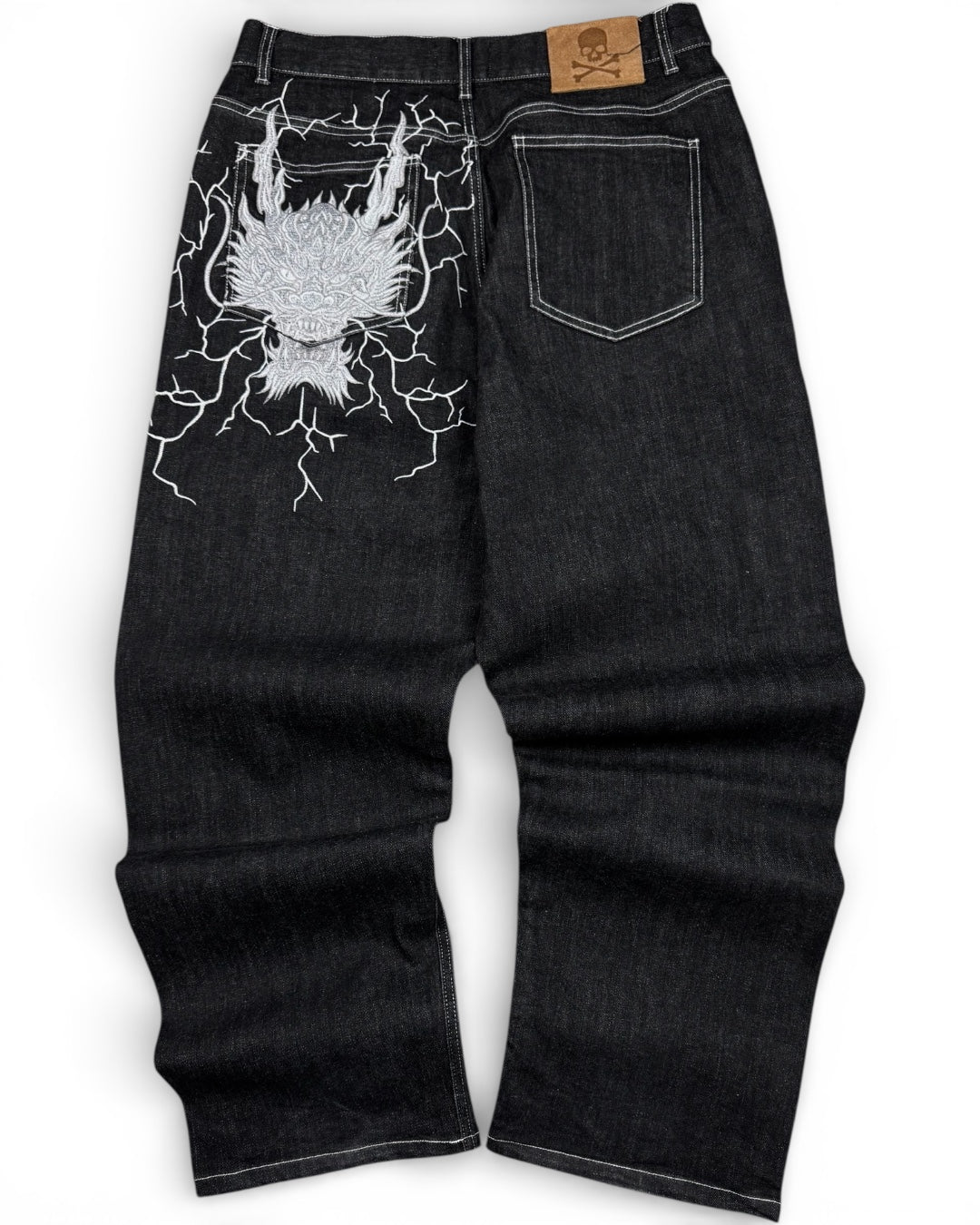 By Bounty Dragon Raw Baggy Denim (Medium)