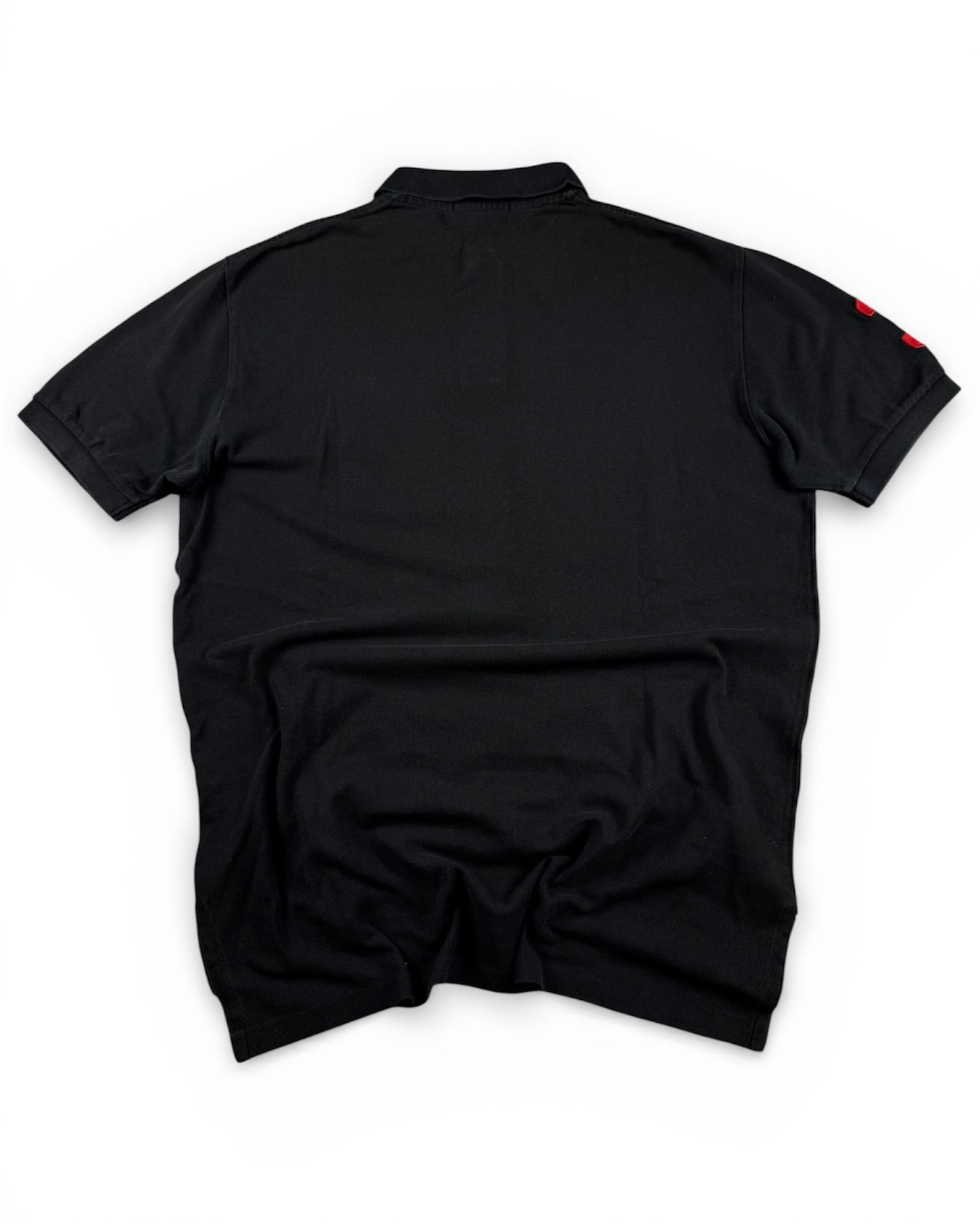 Ralph Lauren Black & Red Big Pony Polo (Large)