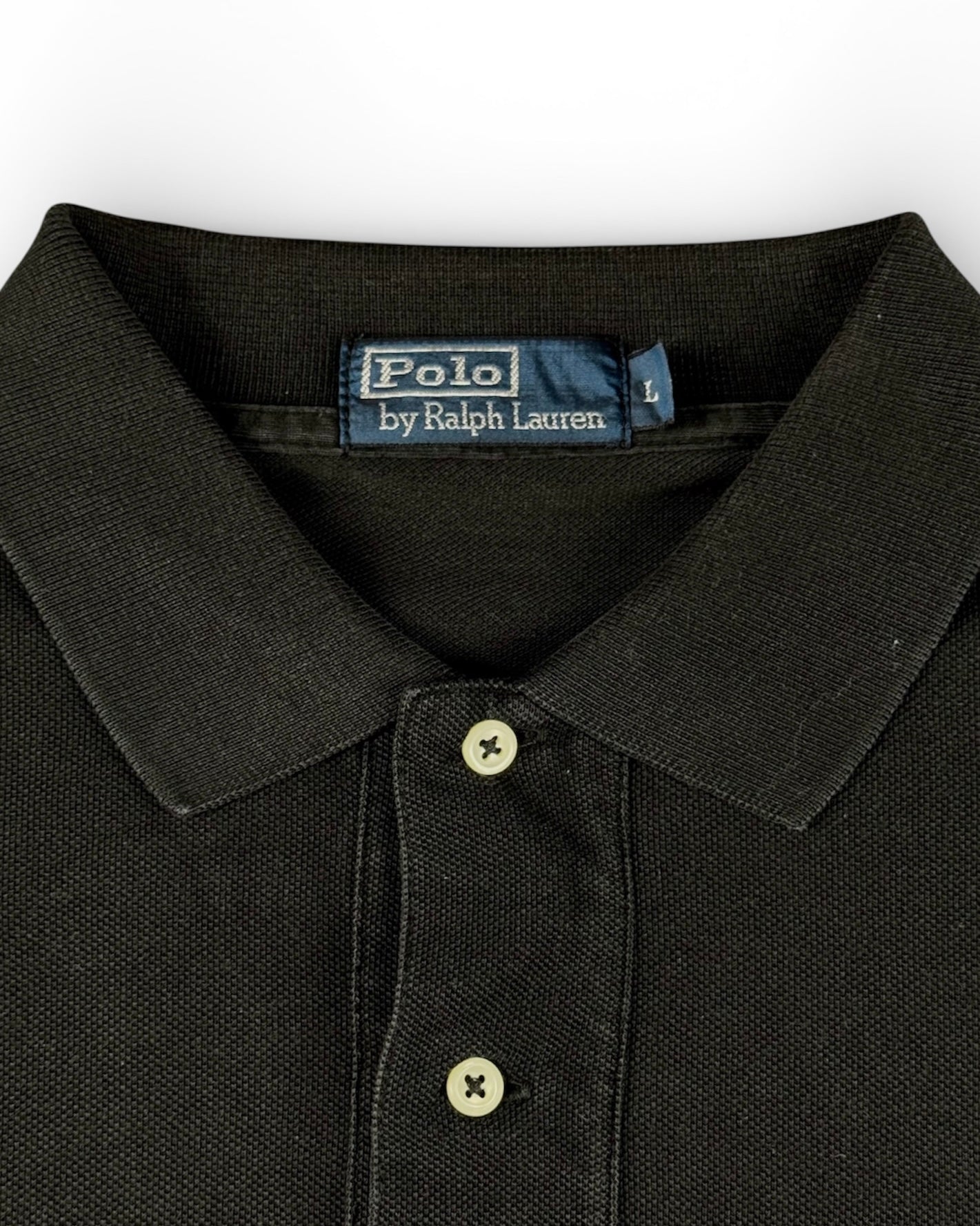 Ralph Lauren Black & Red Big Pony Polo (Large)