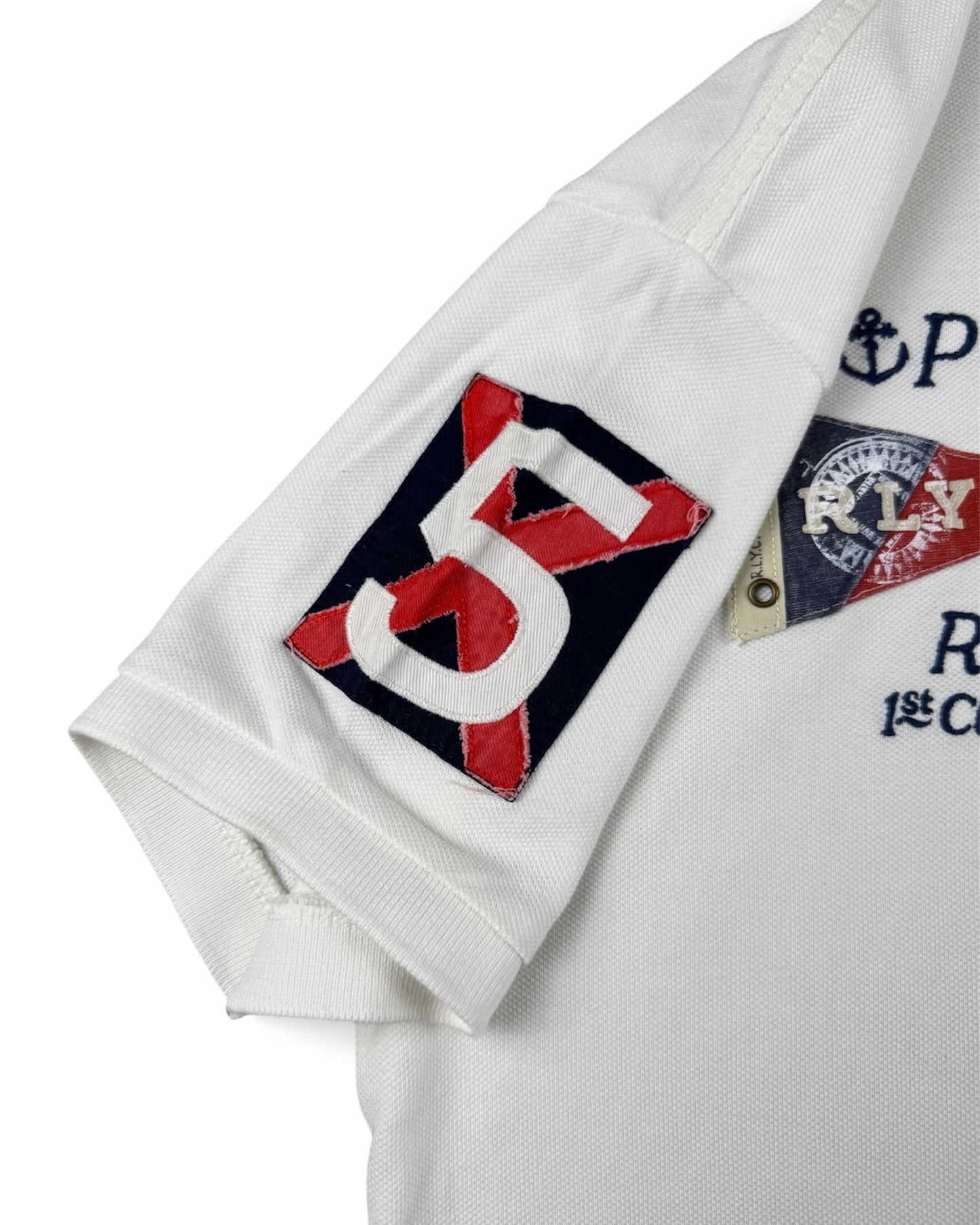 Ralph Lauren Yatch Club White Polo (Small)