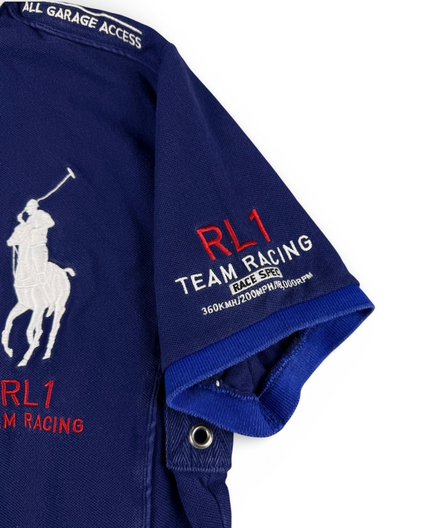 Ralph Lauren France Racing Blue Polo (Small)