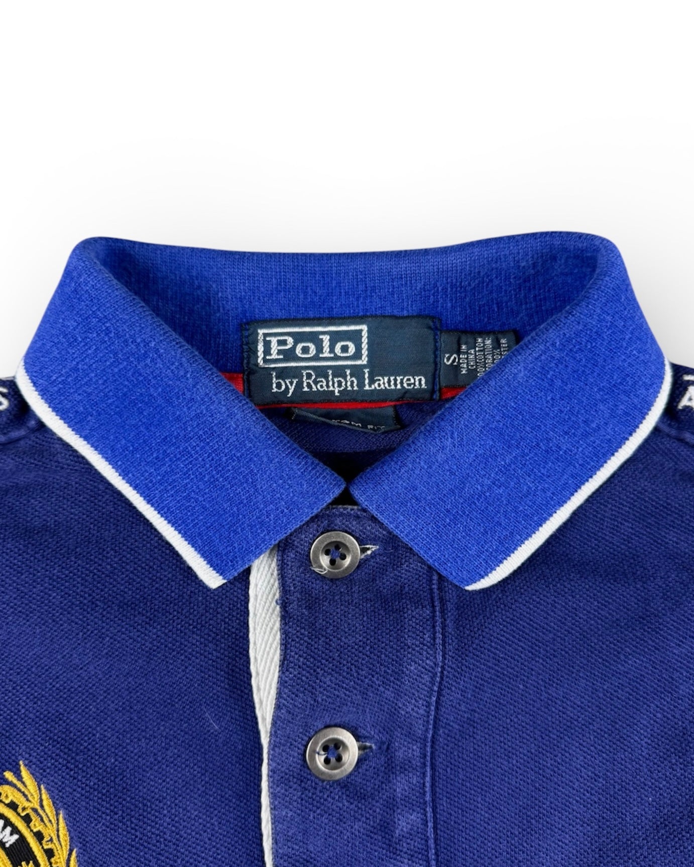 Ralph Lauren France Racing Blue Polo (Small)