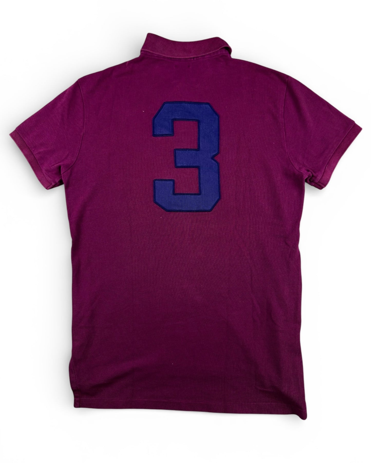 Ralph Lauren LXVII Bordeaux Big Pony Polo (Small)