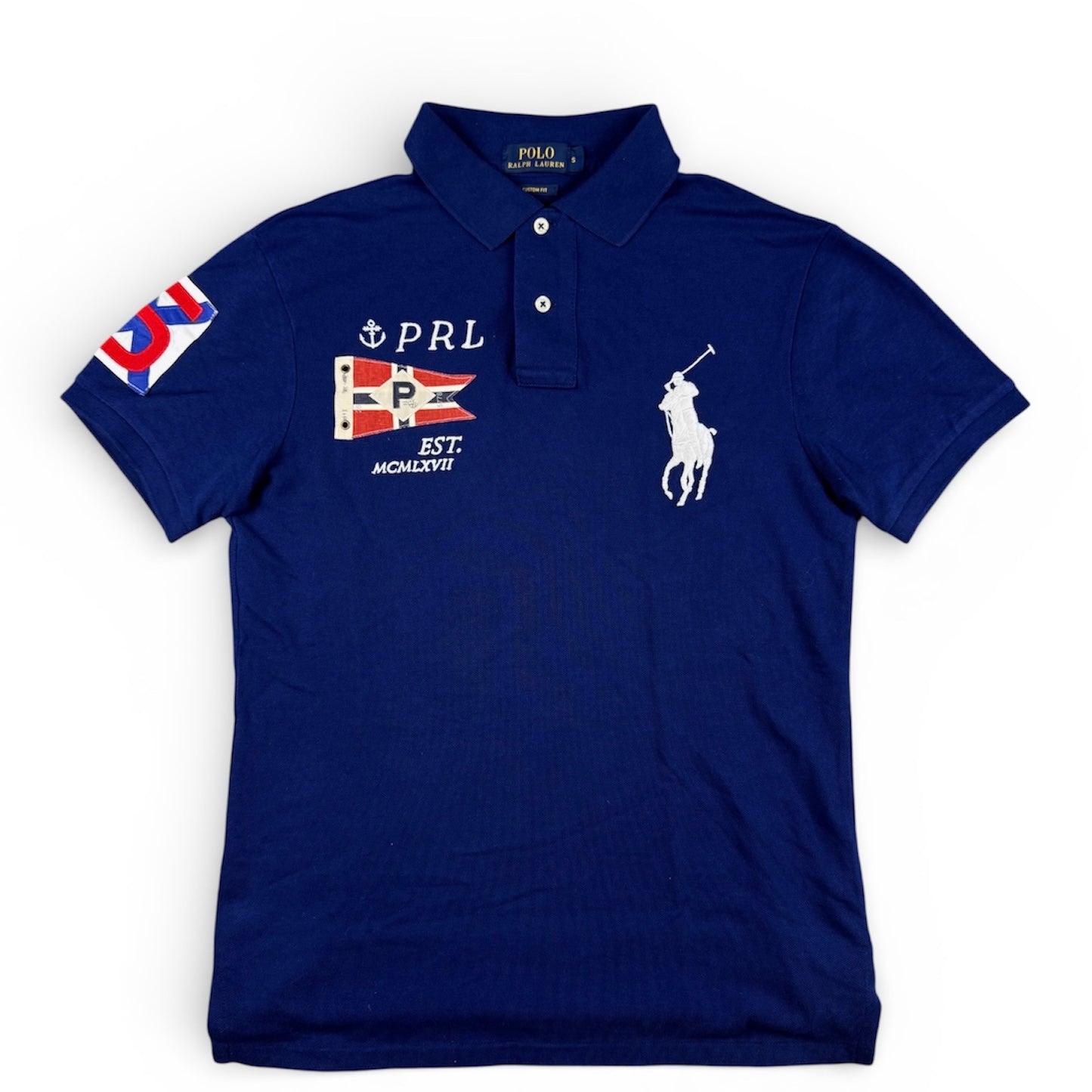 Ralph Lauren Yacht Club PRL Blue Polo (Small)