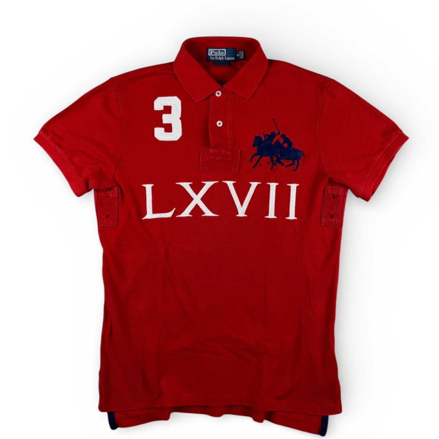 Ralph Lauren LXVII Red Big Pony Polo (Small)