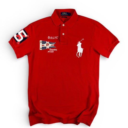 Ralph Lauren Yatch Club Red Polo (Small)