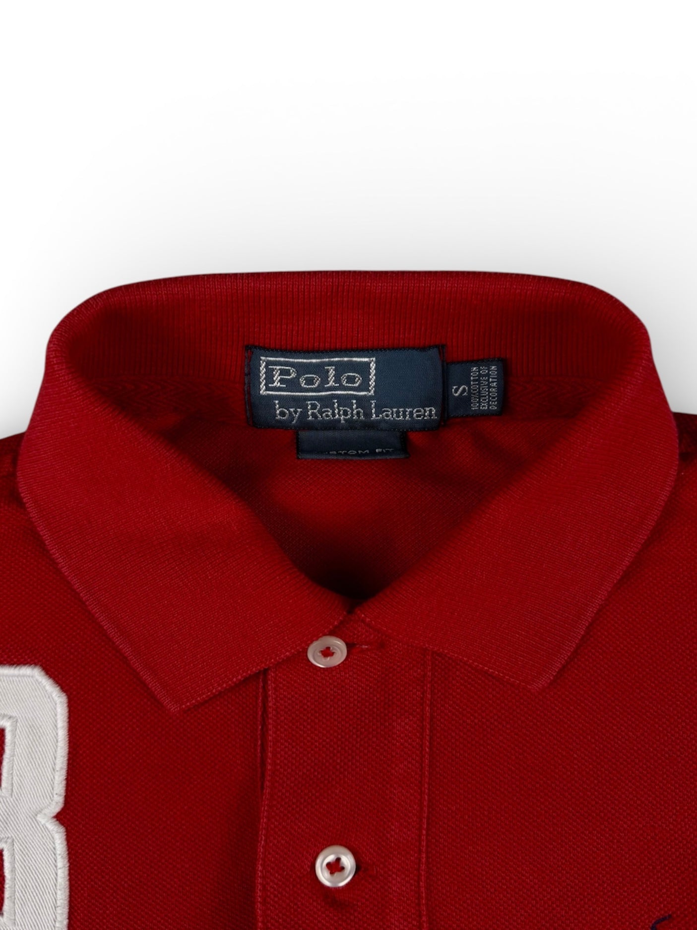 Ralph Lauren Yatch Club Red Polo (Small)