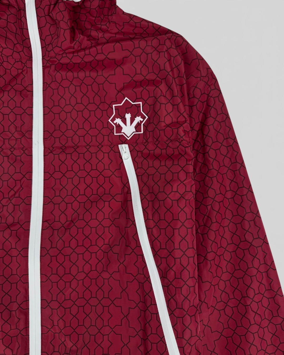 Jacket Double-Faced Red / Burgundy (Small)