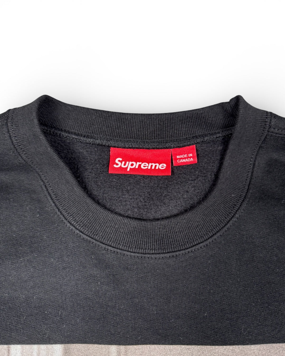 Supreme Thrasher Crewneck Harold Black (Extra Large)