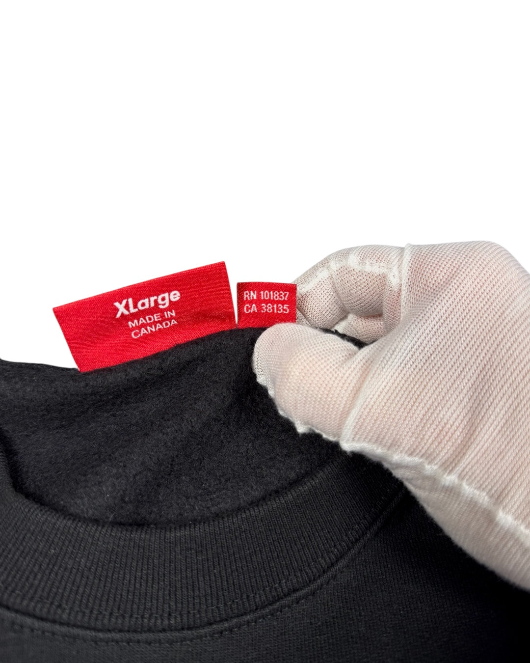 Supreme Thrasher Crewneck Harold Black (Extra Large)