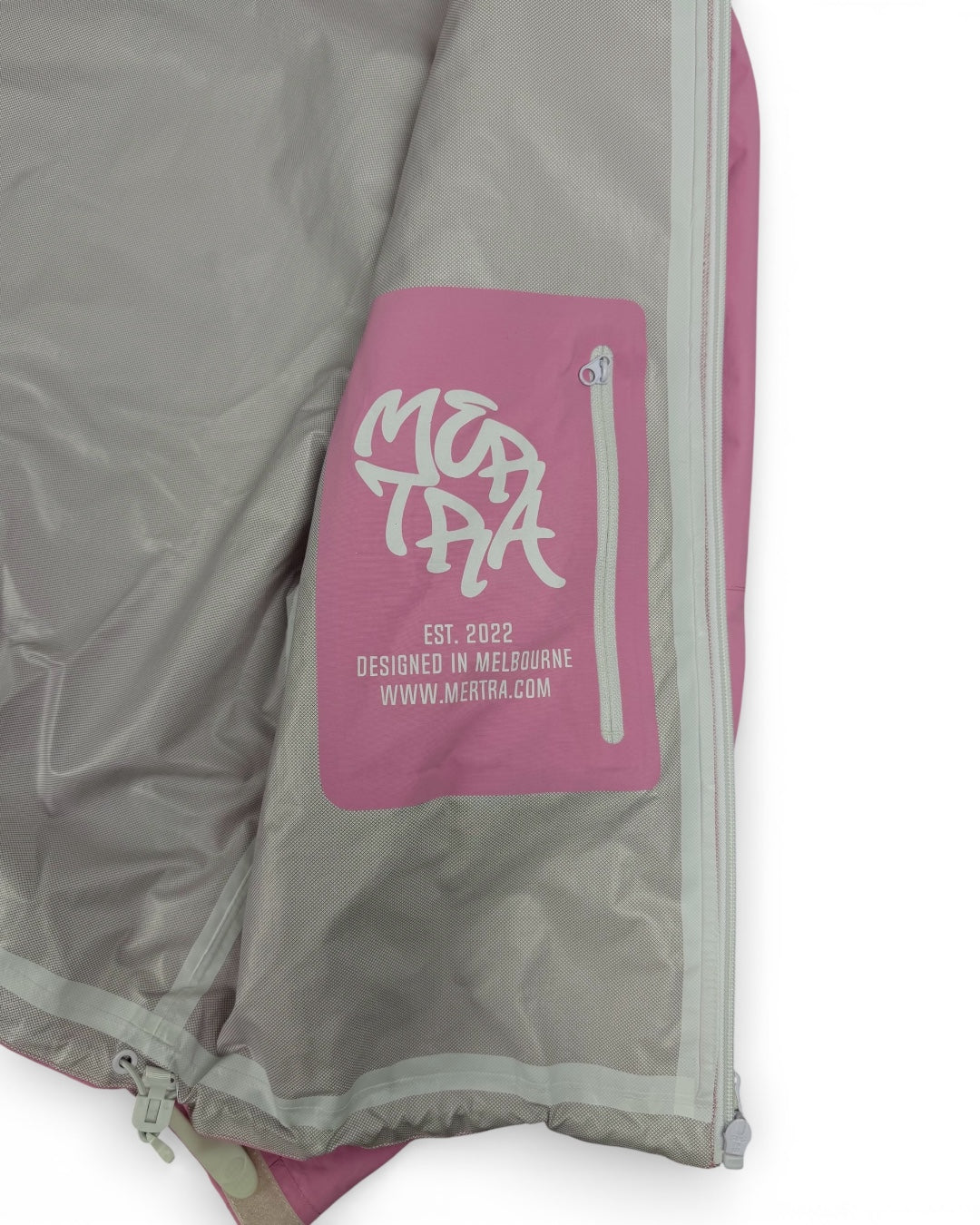 Mertra Pink Shell Jacket Monogram Revealed by Water (Small)