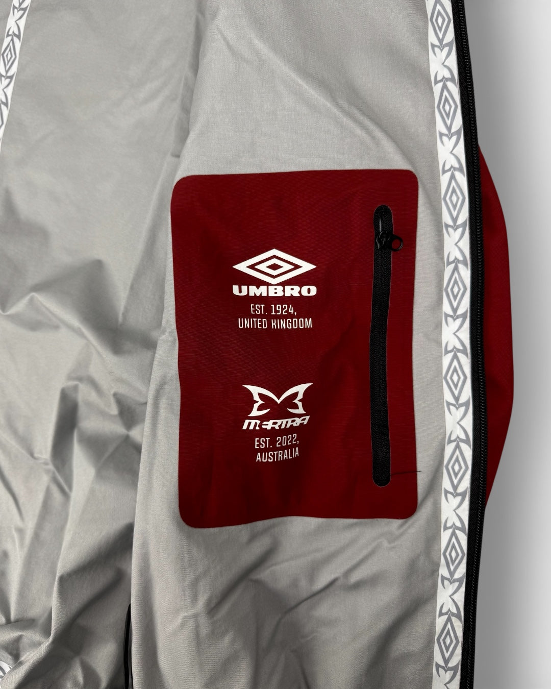 Mertra Umbro Monogram Water Reactive Shell Jacket (Medium)