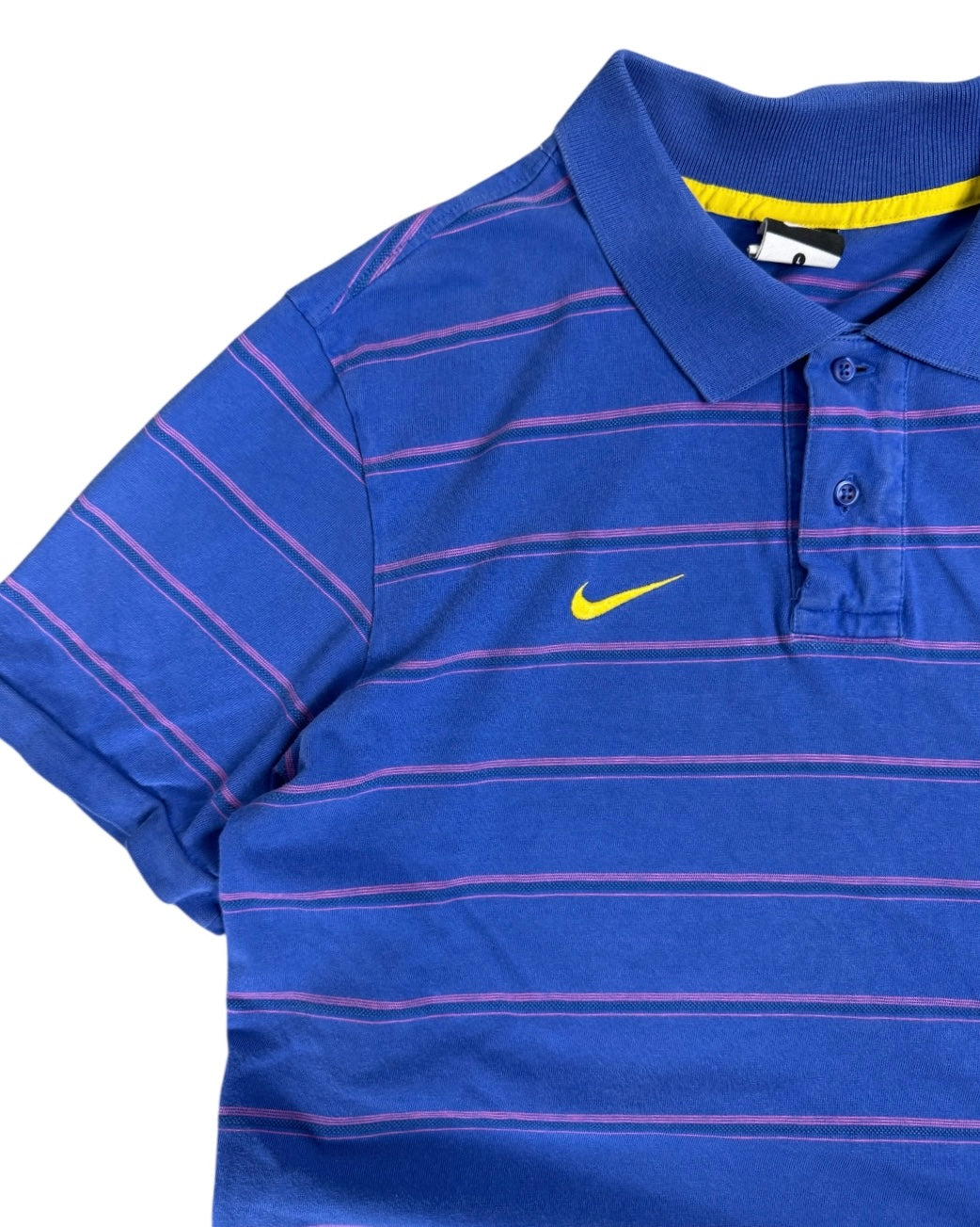 Nike Vintage Striped Polo Brazil (Large)