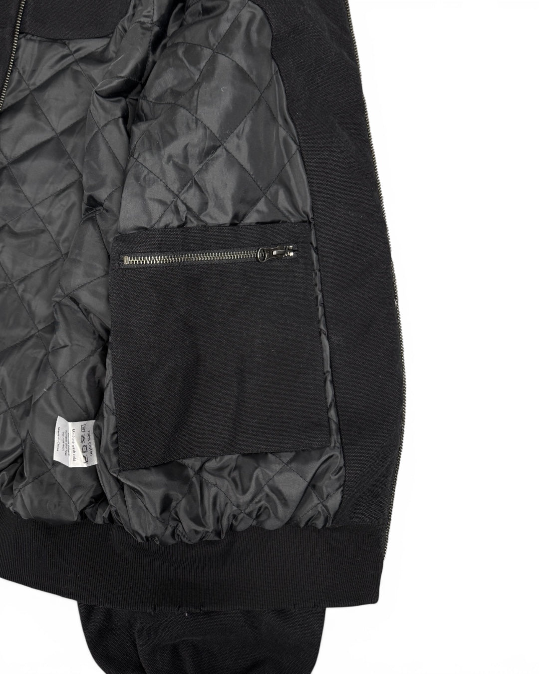Bomber Fur Black Jacket (Medium)