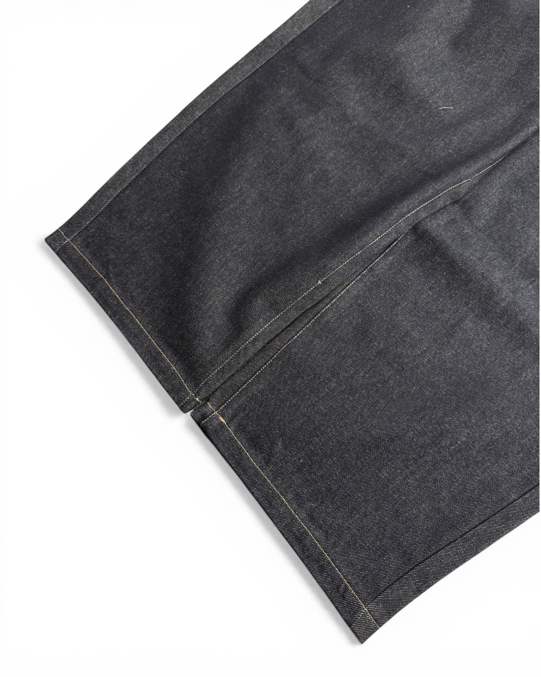Raw Denim Baggy Jeans (Large)