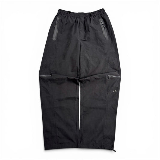 Garms Affiliated Ripstop Technical Black Track Pant (Medium)