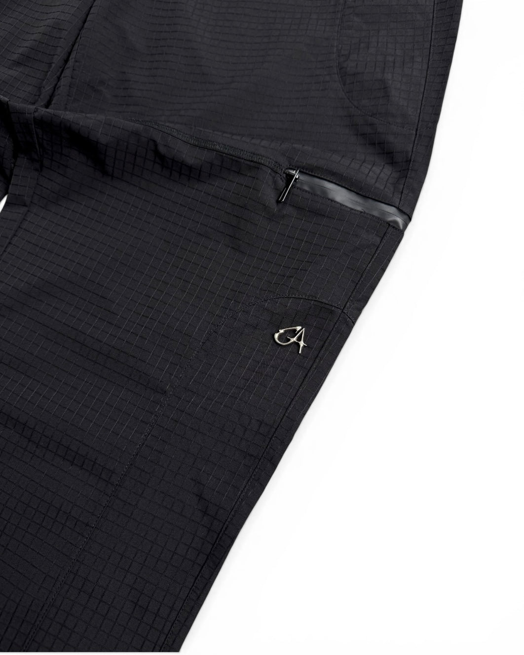 Garms Affiliated Ripstop Technical Black Track Pant (Medium)
