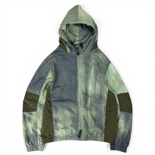 Garms Affiliated Overdyed Windbreaker Green (Small)