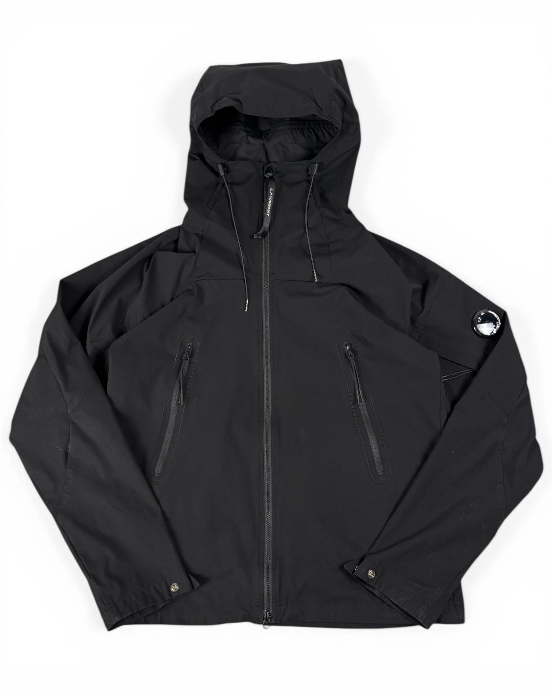 CP Company Pro-Tek Black Jacket (Small)