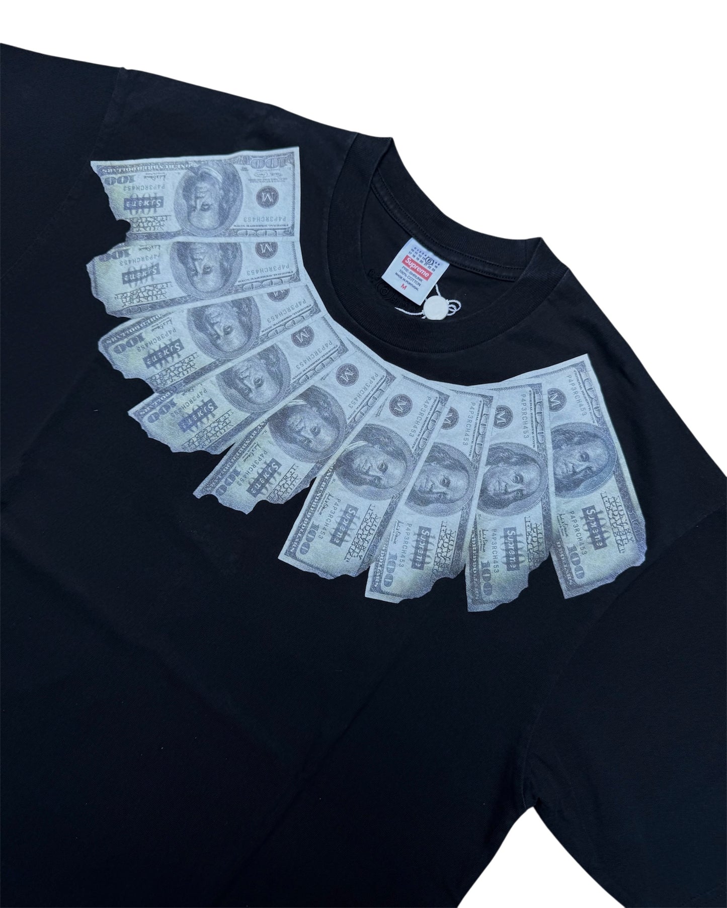 Supreme Maison Margiela MM6 T-Shirt Money Black (S-M)