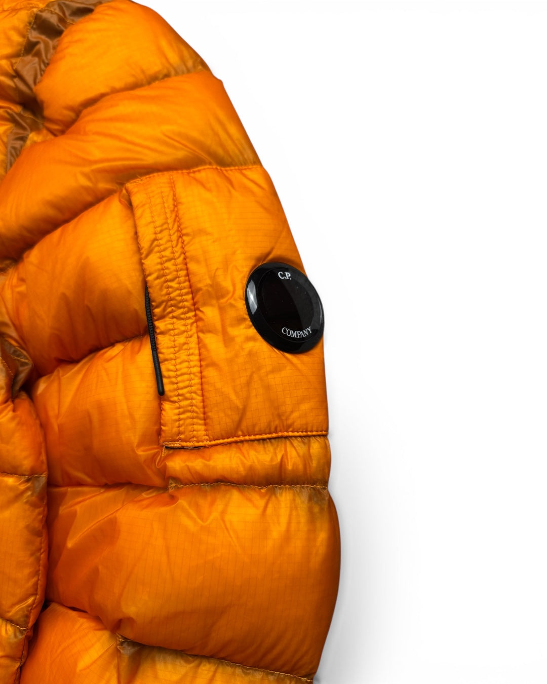 CP Company DD Shell Down Puffer Jacket Orange (L-XL)