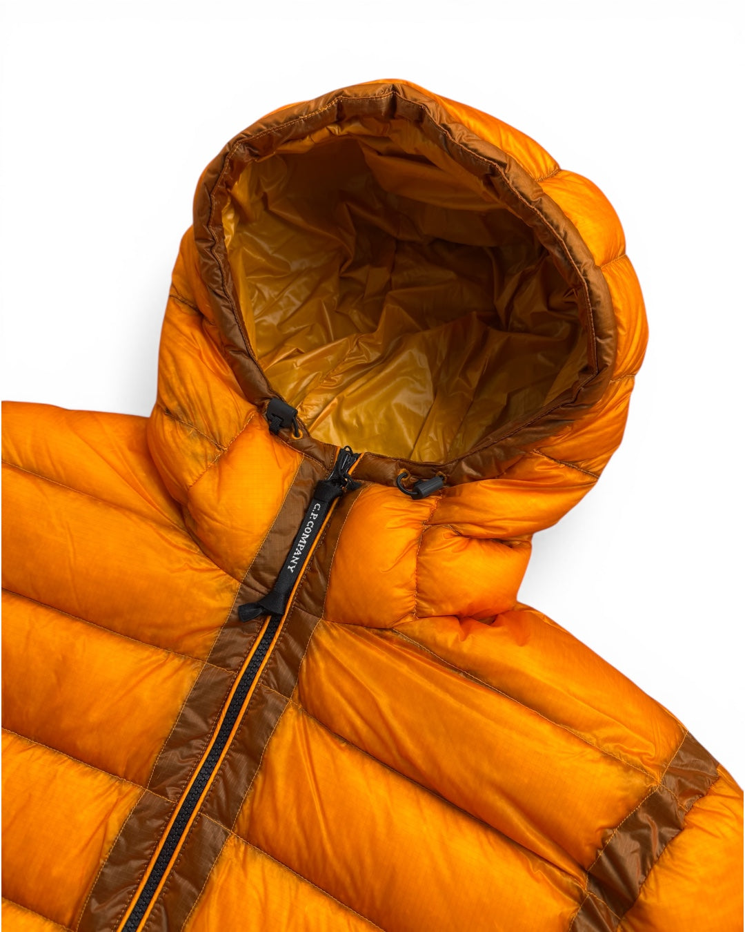 CP Company DD Shell Down Puffer Jacket Orange (L-XL)