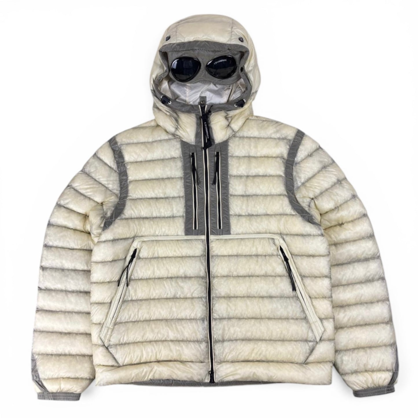 CP Company DD Shell Down Medium Jacket Beige (L-XL)
