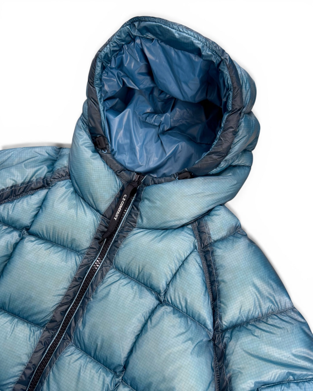 CP Company DD Shell Down Puffer Jacket Blue (Large)