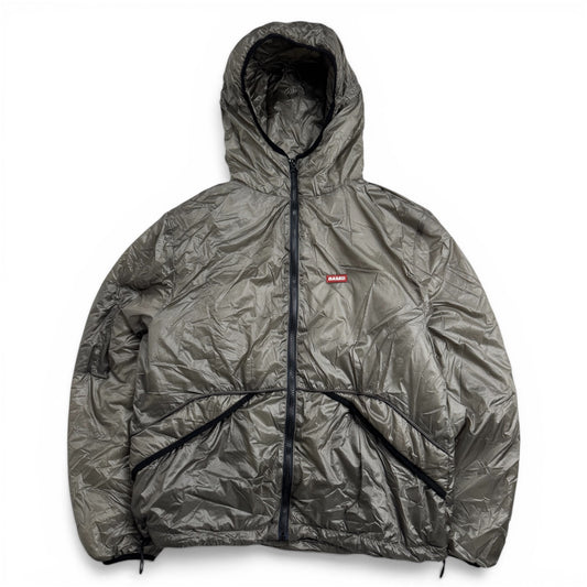 99Based Tanslucent Padded Jacket Grey (Small)