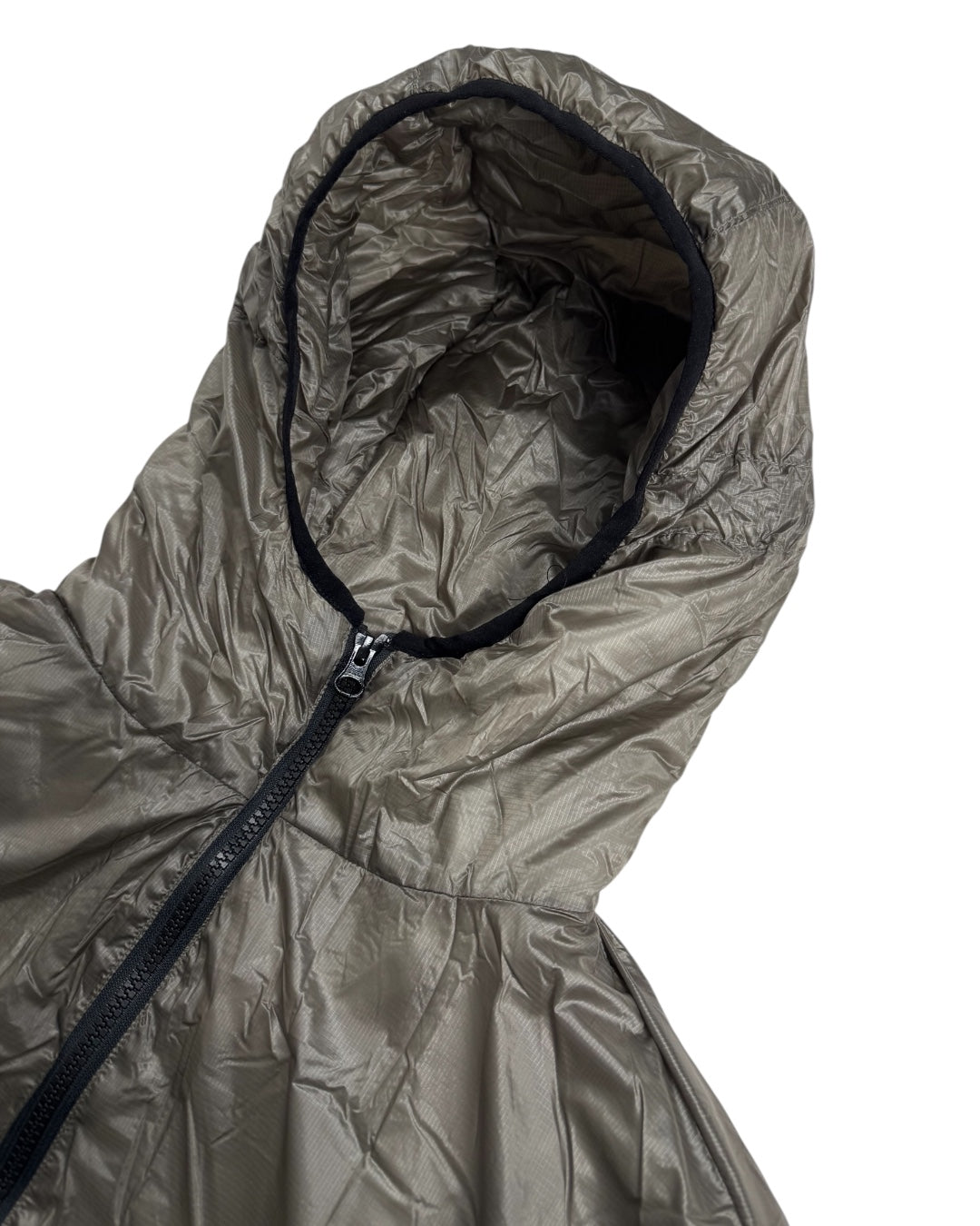 99Based Tanslucent Padded Jacket Grey (Small)