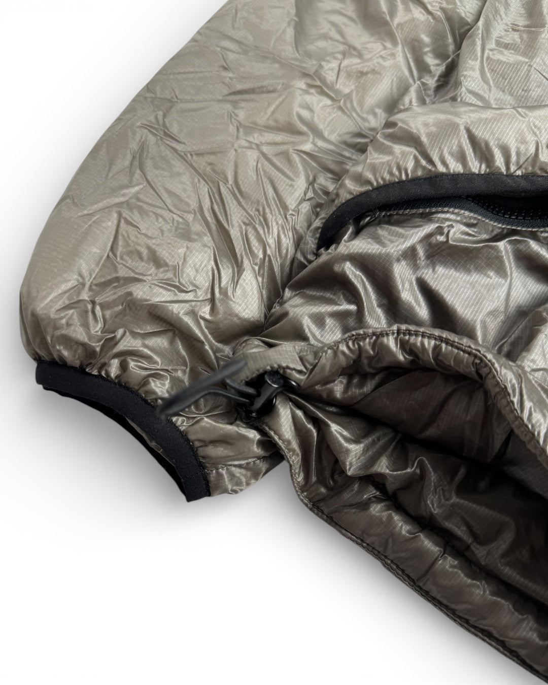 99Based Tanslucent Padded Jacket Grey (Small)