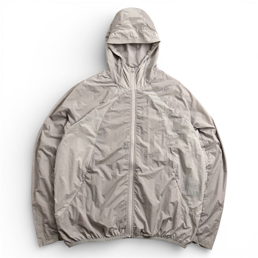 Japanese Light Hooded Windbreaker Grey (Small)