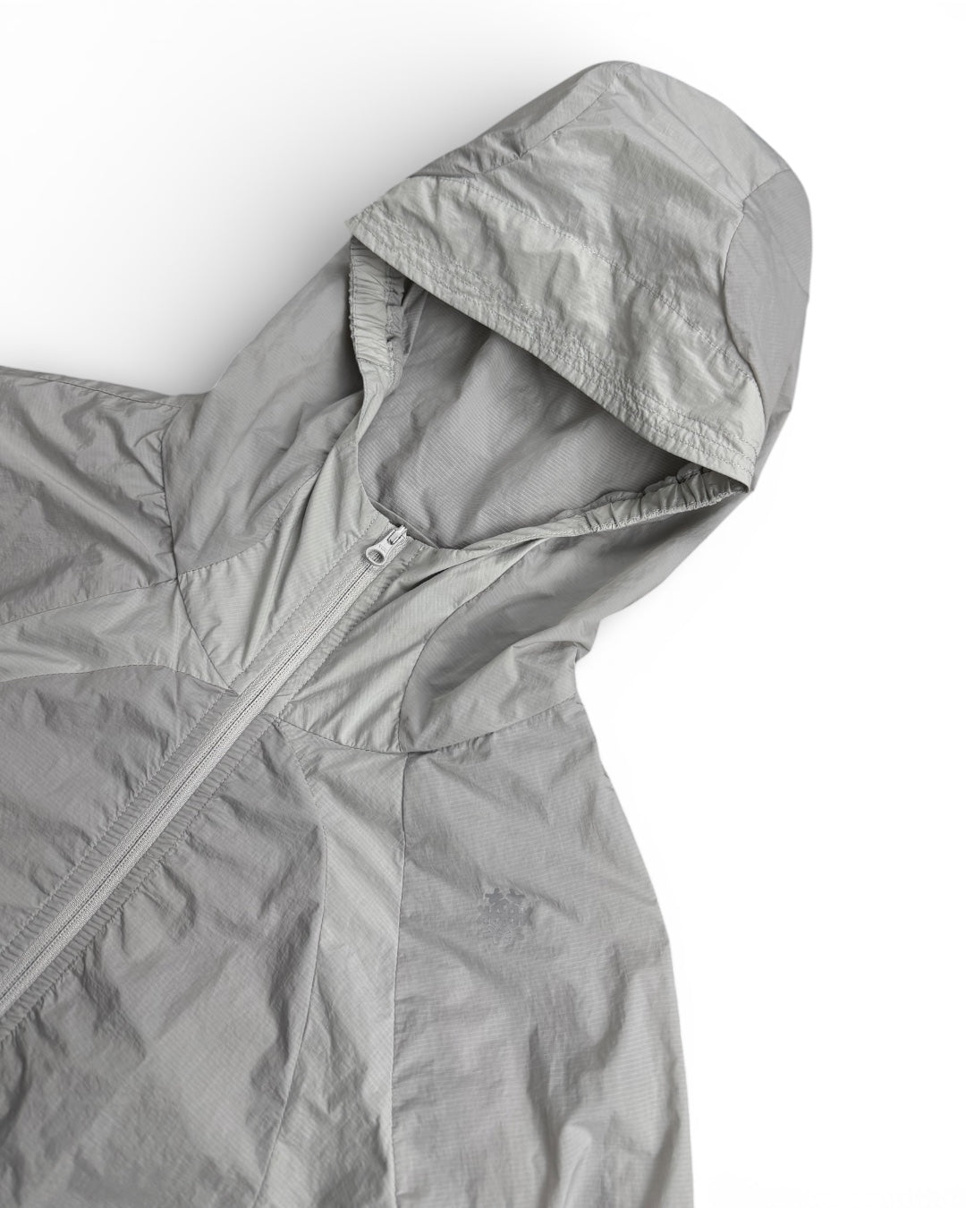Japanese Light Hooded Windbreaker Grey (Small)