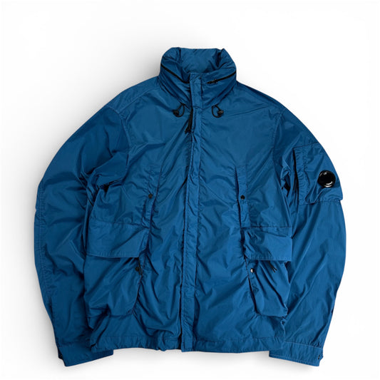CP Company Nycra-R Bomber Jacket Blue (Large)