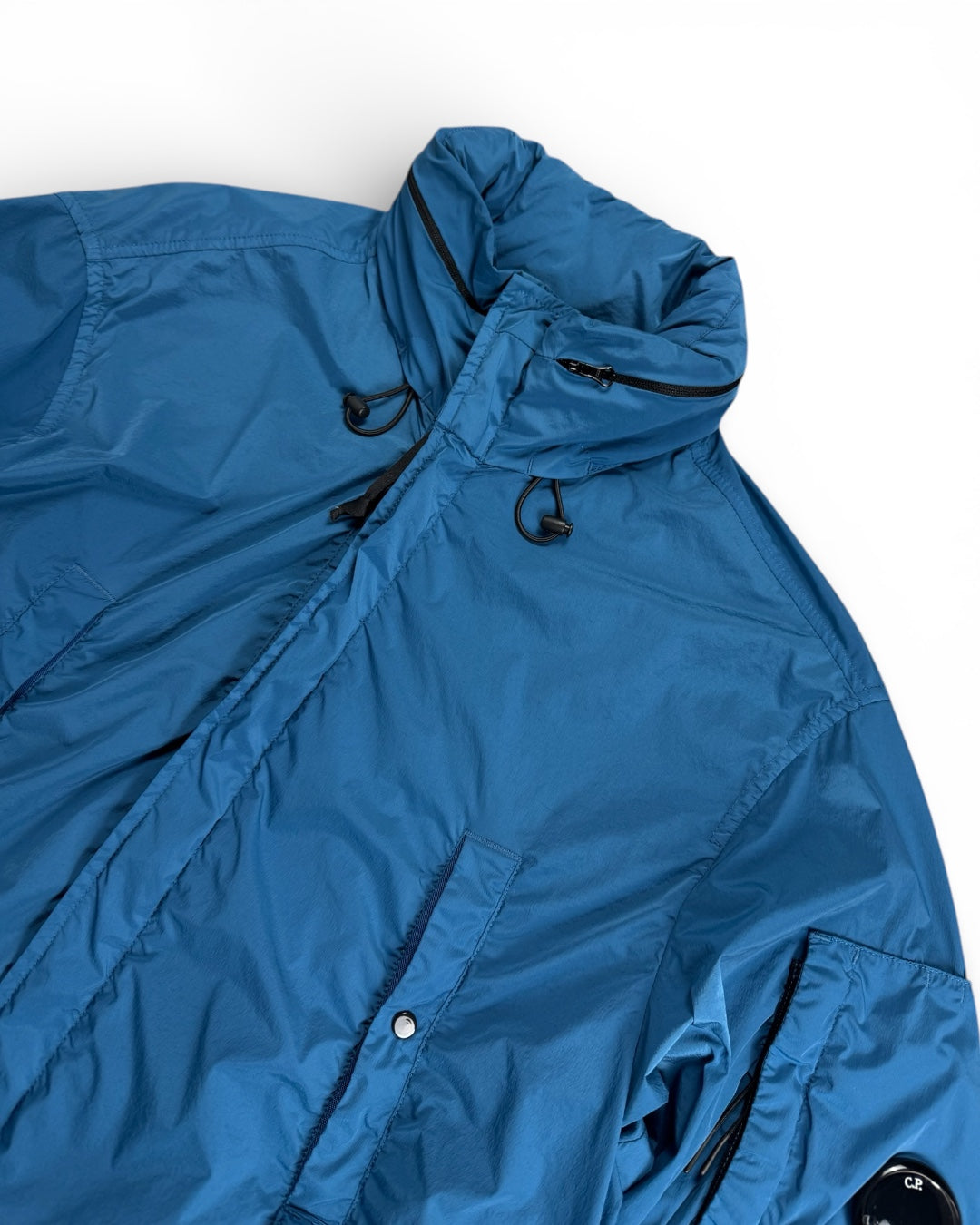 CP Company Nycra-R Bomber Jacket Blue (Large)
