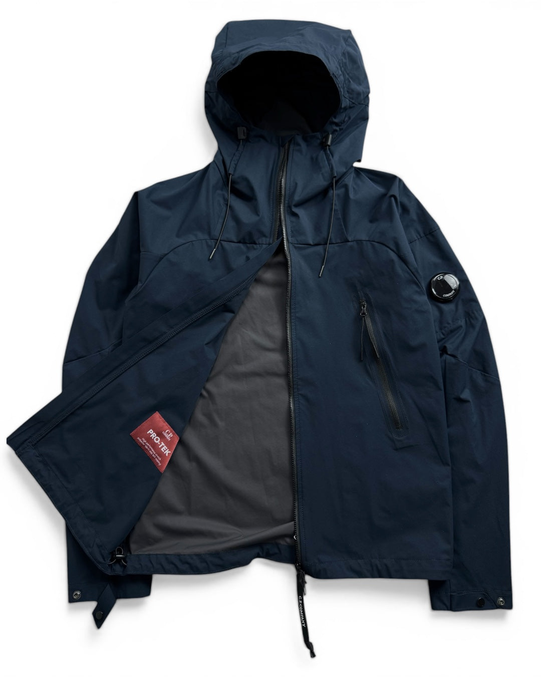 CP Company Pro-Tek Blue Navy Jacket (Small)