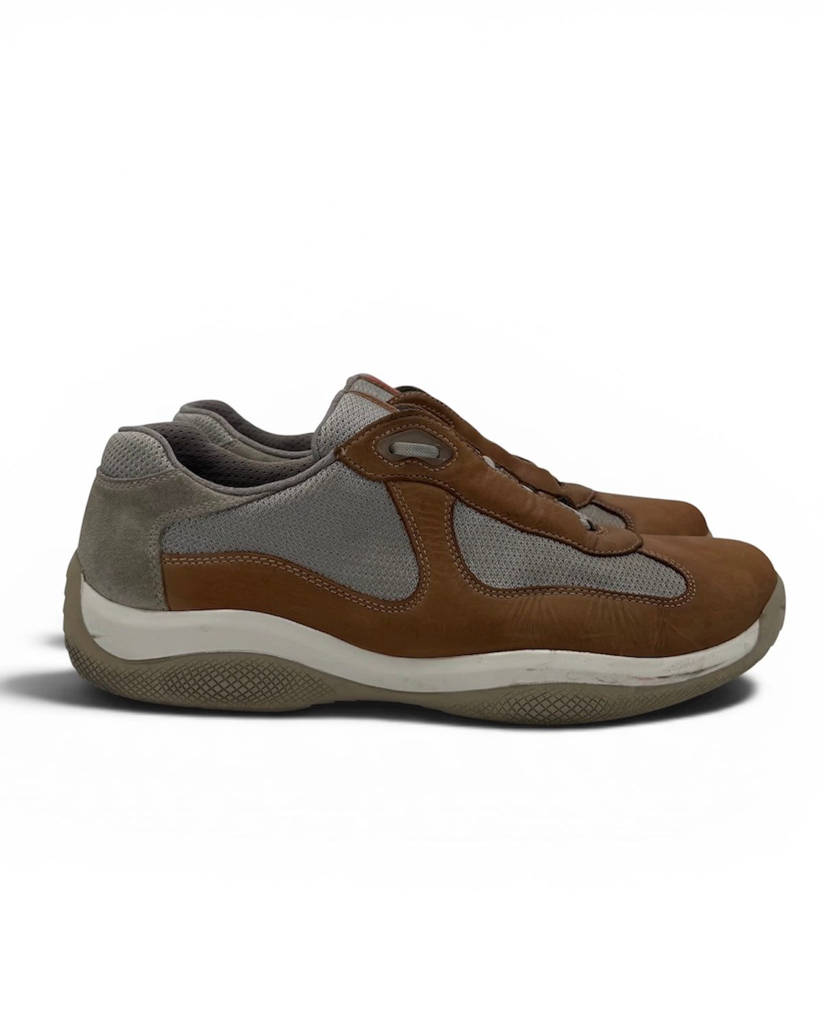 Prada America's Cup Brown Beige (43 EU / 8.5 UK)