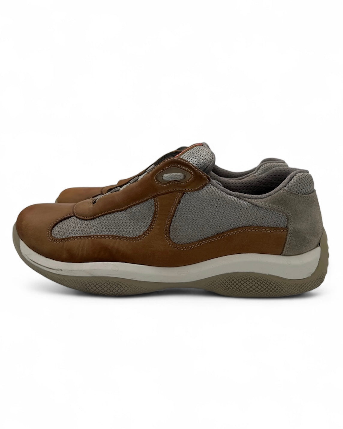 Prada America's Cup Brown Beige (43 EU / 8.5 UK)