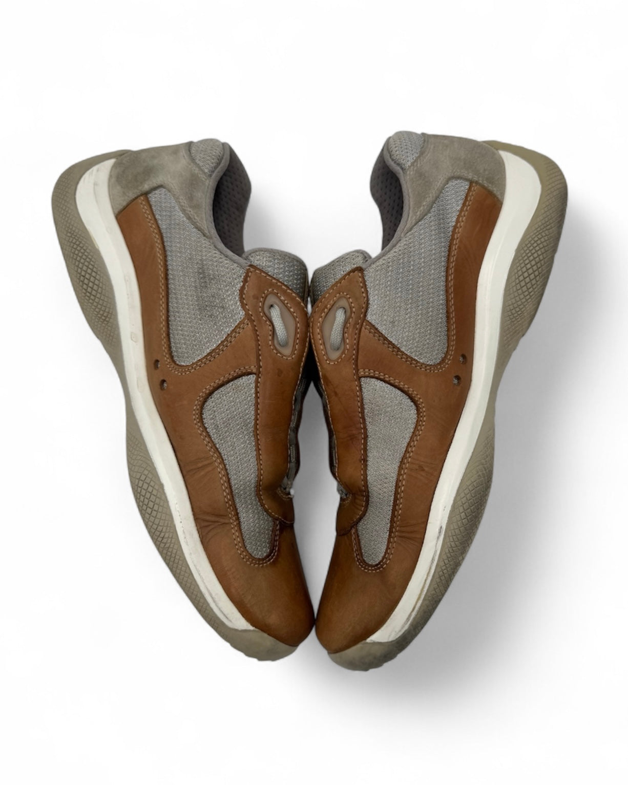 Prada America's Cup Brown Beige (43 EU / 8.5 UK)