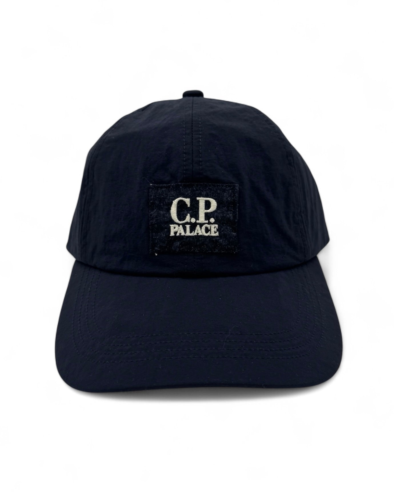 CP Company Palace Blue Navy Goggle Baseball Cap (Medium)