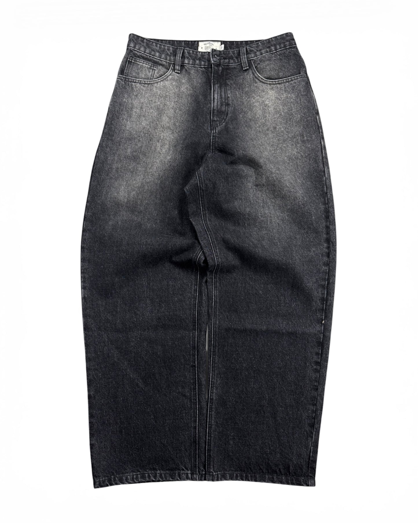 UIF Black Washed Denim Jeans (Medium)