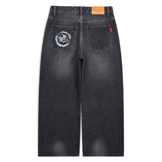 UIF Black Washed Denim Jeans (Medium)