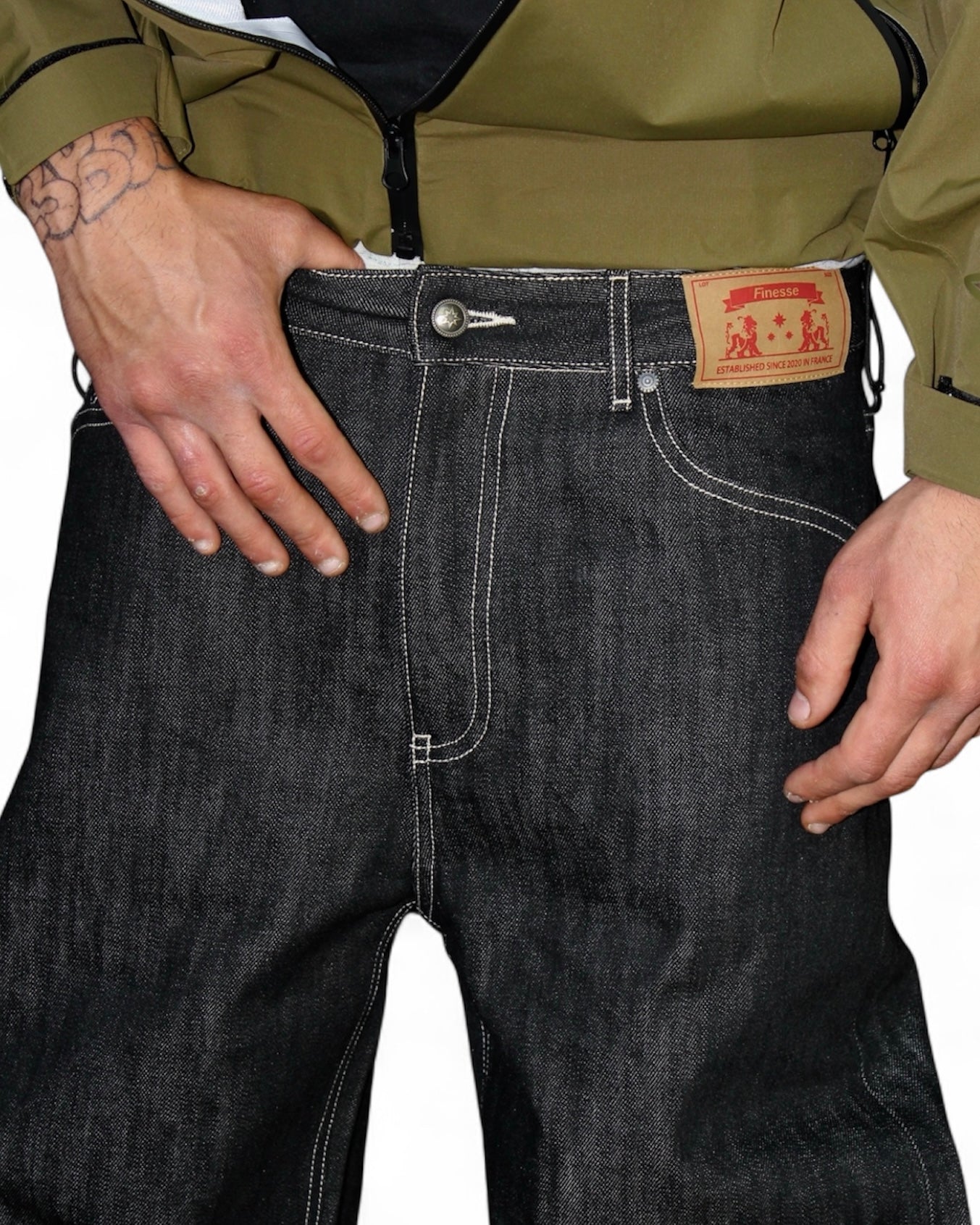Finesse Selvedge Japan Raw Denim Jeans (Medium)