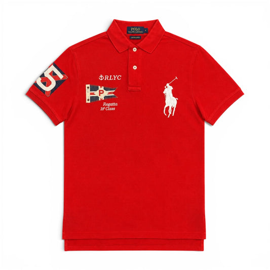 Ralph Lauren Yatch Club Red Polo (Small)