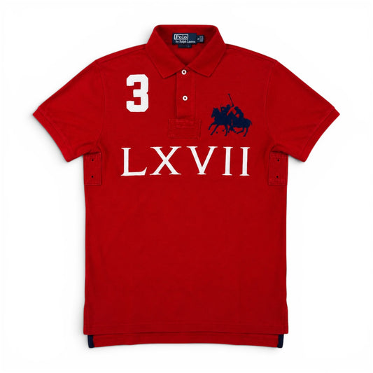 Ralph Lauren LXVII Red Big Pony Polo (Small)
