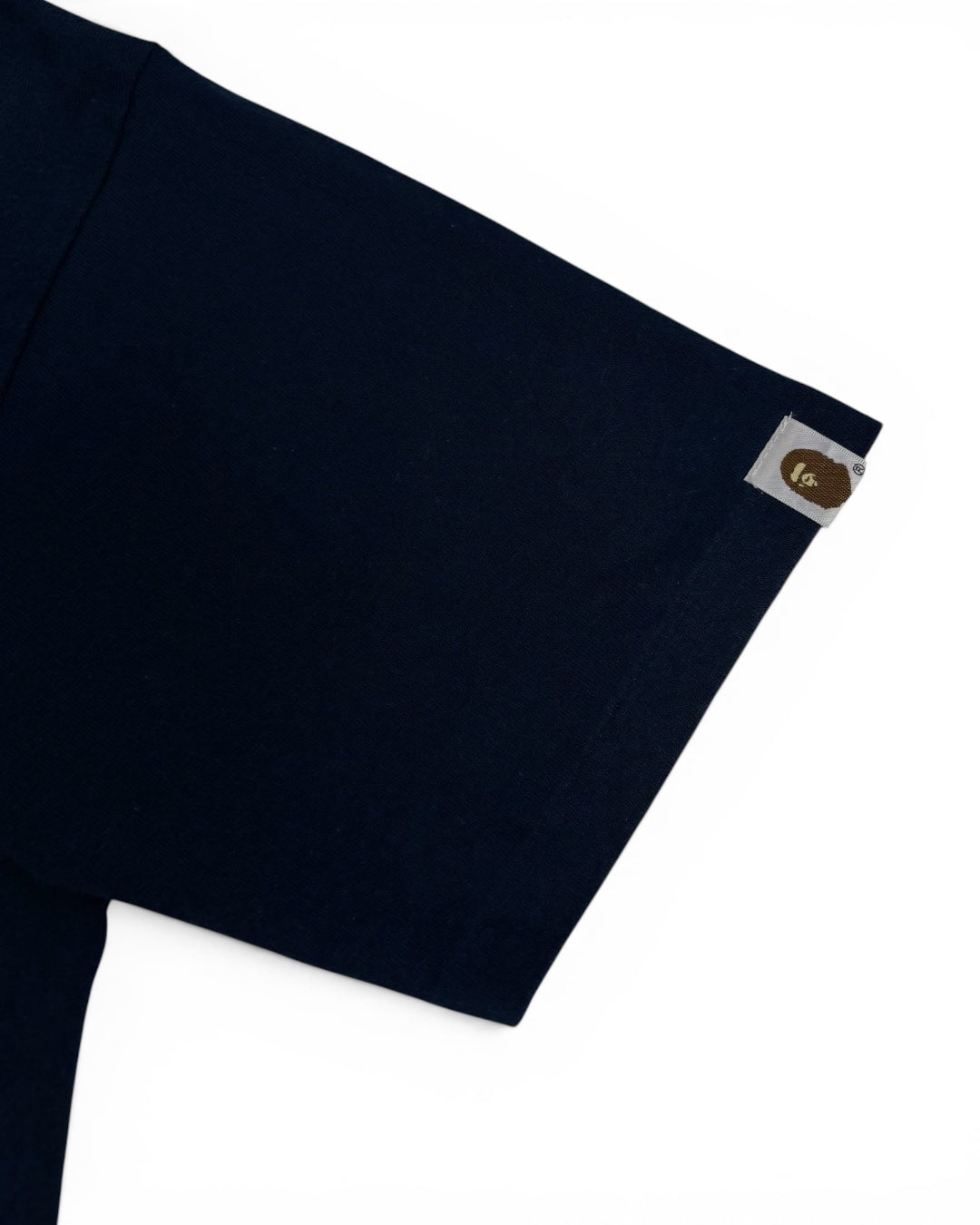 BAPE T-Shirt Blue Navy LOGO (Small)